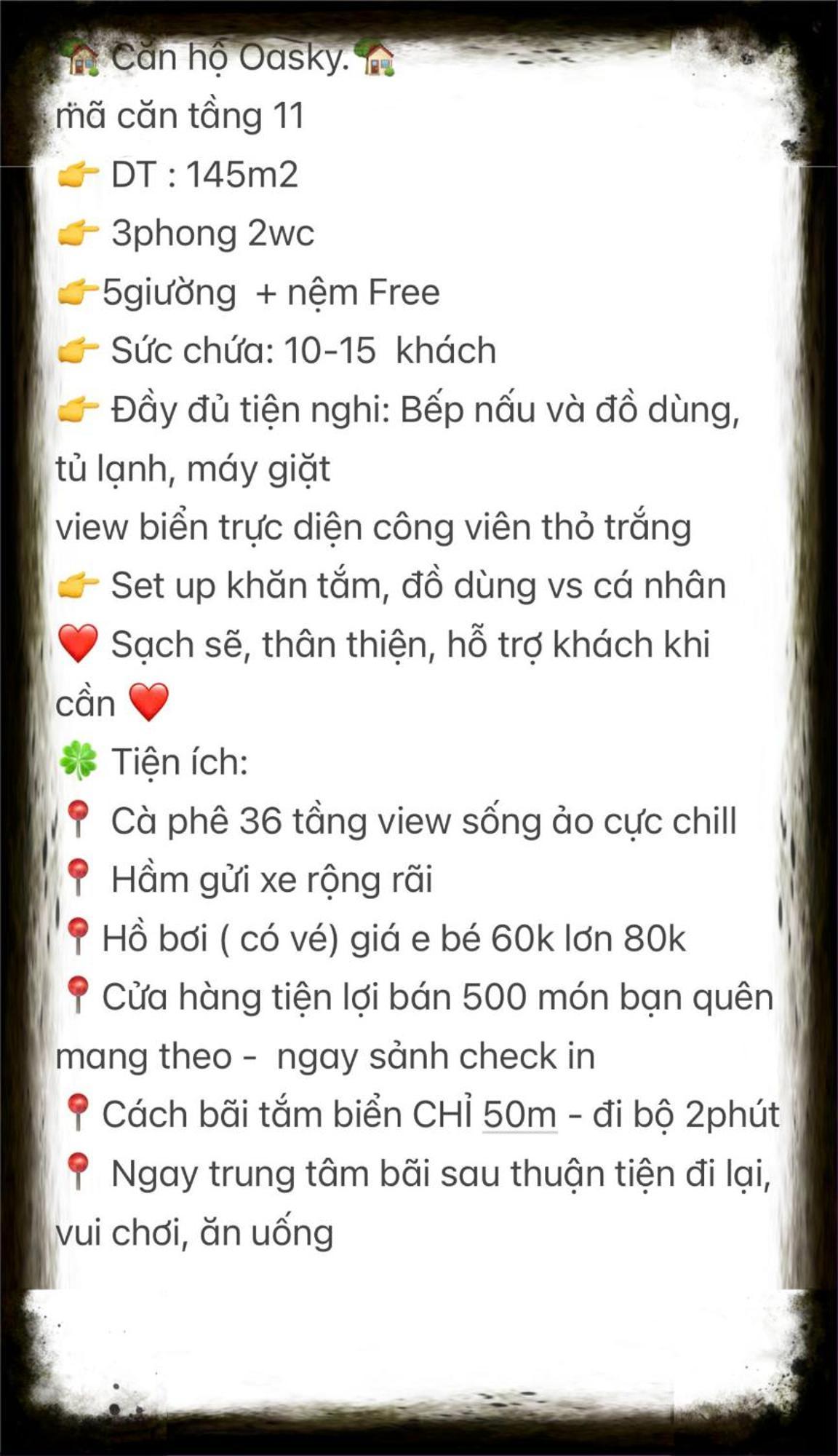 Can Ho "2" Oasky View Bien 3 Phong 5 Giuong- Oasky Sea View Apartment Vung Tau Extérieur photo